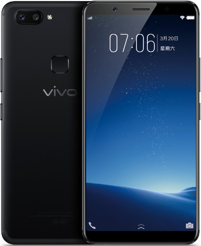 BBK VIVO X20 Cell Phone Black 64GB 6.01-Inch Brand New Original